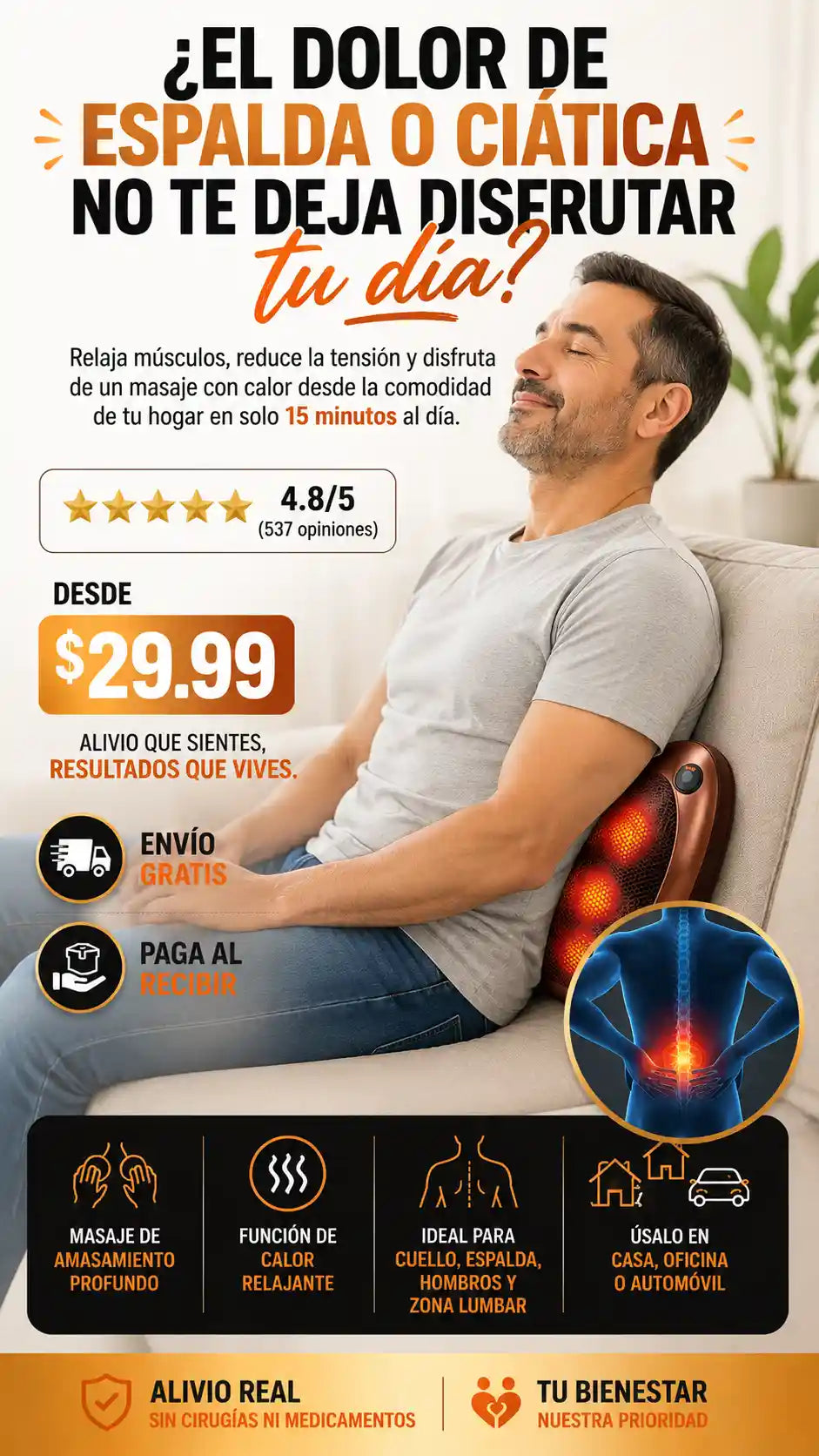 Terapia para la ciatica