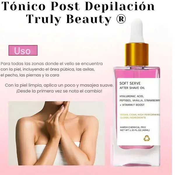 Tónico TRULY BEAUTY ®️ Original✨ | Depilación sin Irritación