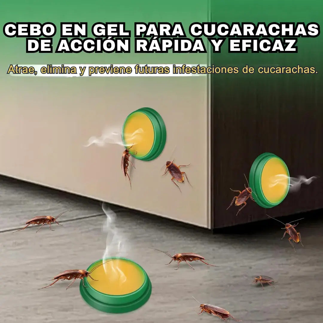 Roach Repellent® – Cebo avanzado anti cucarachas - sin químicos peligrosos