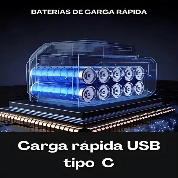 Soplador TurboJet Pro + Boquilla de Precisión | Edición Premium Compacta