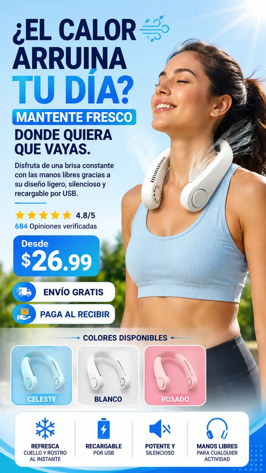 Ventilador de cuello
