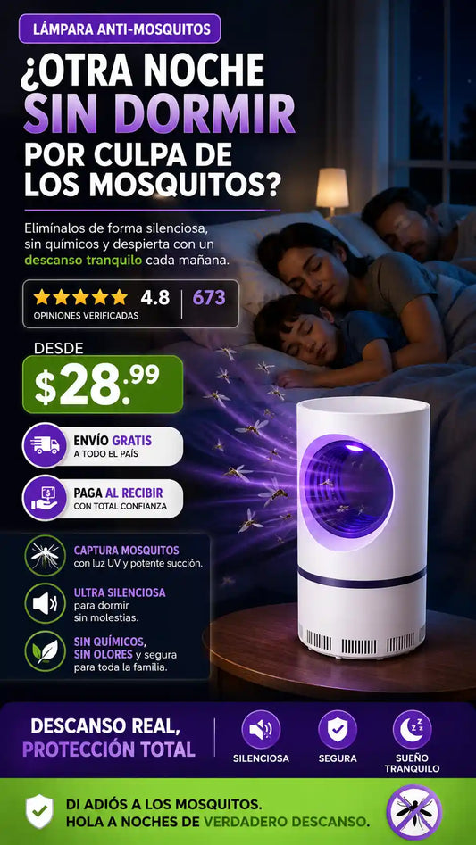 Lampara antimosquitos