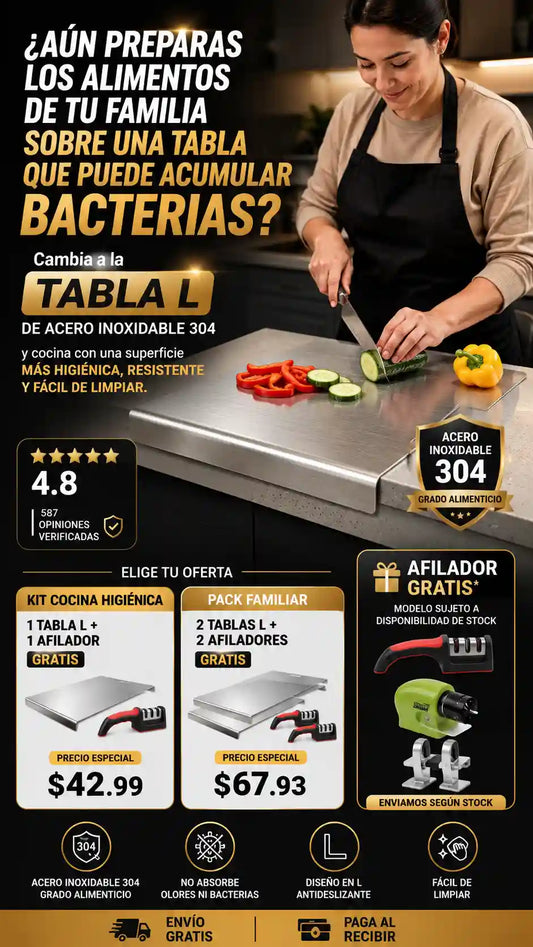 Tabla de Picar + Afilador
