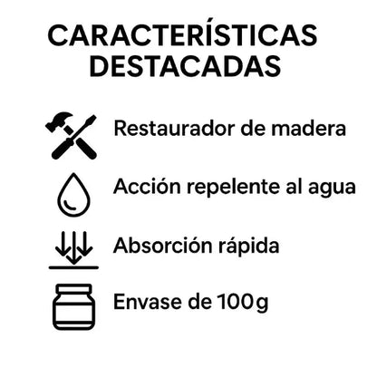 🟫 Cera Restauradora EELHOE® con Fórmula Premium de Cera de Abeja