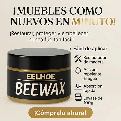🟫 Cera Restauradora EELHOE® con Fórmula Premium de Cera de Abeja
