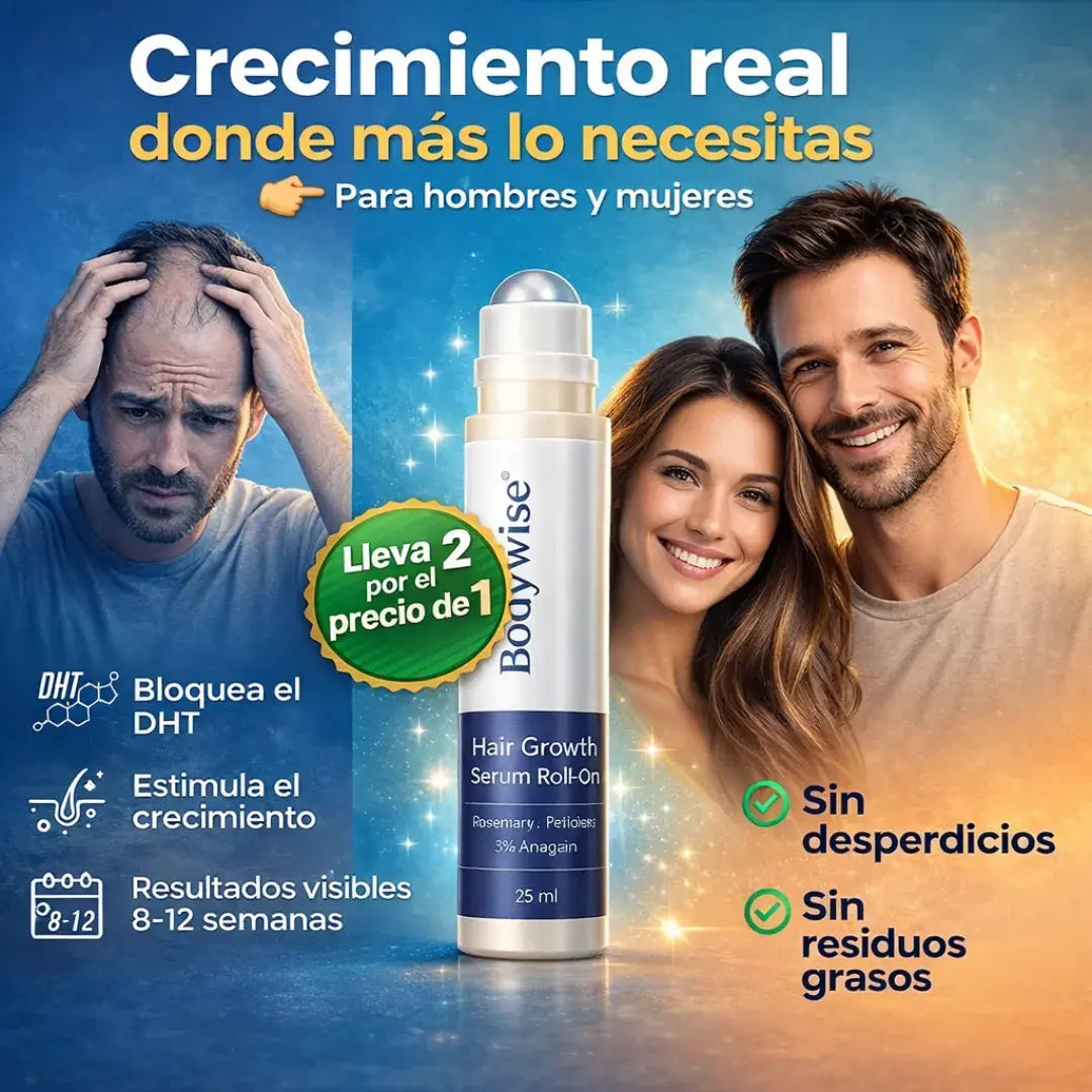 BodyWise®  -Tratamiento capilar profesional- fórmula con extractos naturales - Oferta 2 x 1