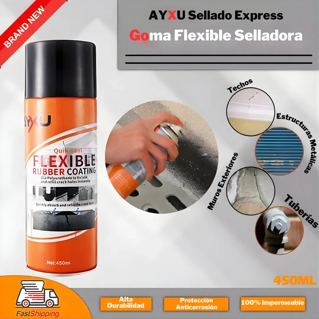 Spray Sellador Impermeable Avanzado - Secado Rápido y Máxima Protección