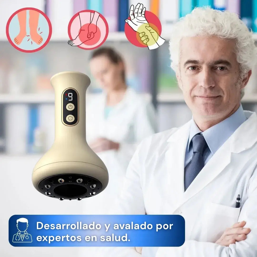 Dispositivo Neuropático Pro 4-en-1 + Calor inteligente + EMS de alto rendimiento