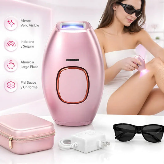 Depiladora Láser Sistema IPL - Multiples accesorios -Tecnología de Grado Clínico