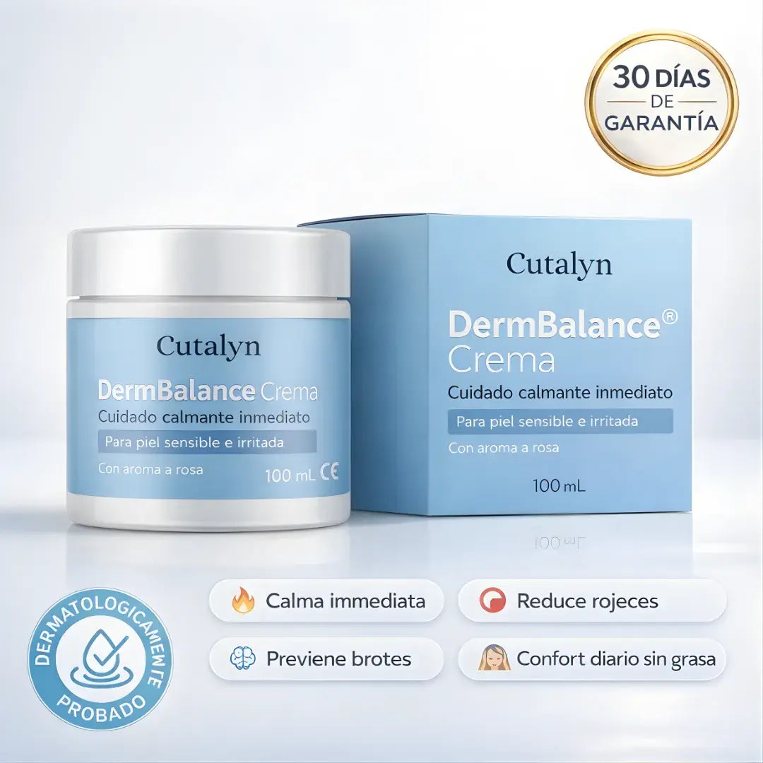 DermBalance® Crema calmante avanzada + acción anti-picazón + rápida absorción