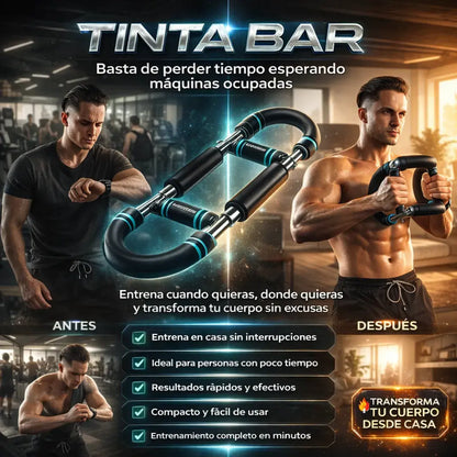 Ejercitador Titan BAR de alta resistencia + 5 niveles ajustables + agarre ergonómico Pro