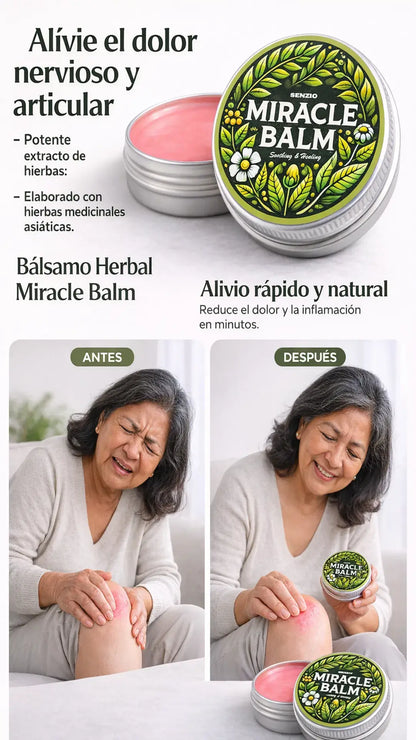 Bálsamo Milagroso Senzio-Adiós al Ardor y Hormigueo + Efecto Térmico + Envío Gratis