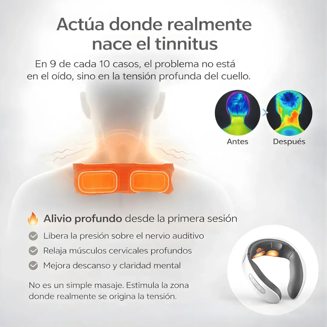 Nurotex® Relax System-Adiós al Dolor de Cuello y Zumbidos-tecnología alemana