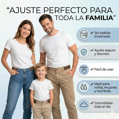 ComfortSide™ Cinturón Pro Ultraligero Sin Hebilla - Diseño Patentado Anti-Presión-Ajuste de Precisión