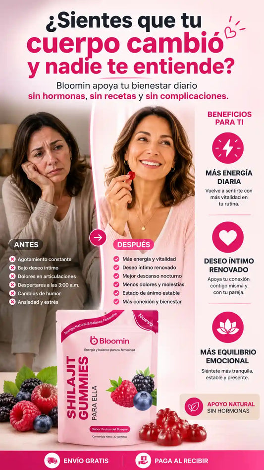 Shilajit mujer