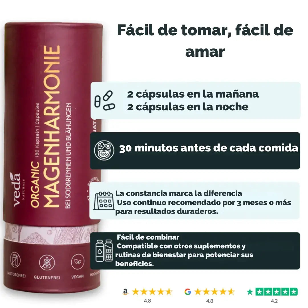 Bio Magenharmonie®  - alivio natural del reflujo y acidez estomacal