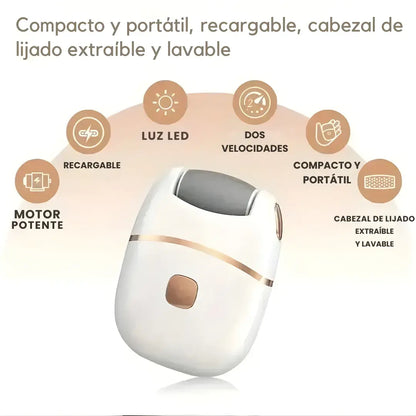 Removedor de Callos Premium +Motor Silencioso + Cabezal Extra+Spa en Casa