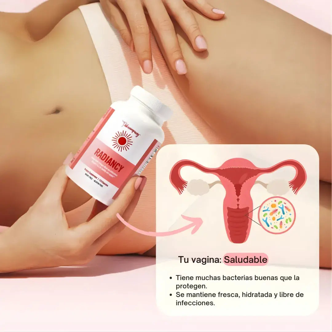 Radiancy® Fórmula Íntima+ Colágeno Multitipo + Probióticos Avanzados + Hidratación Profunda