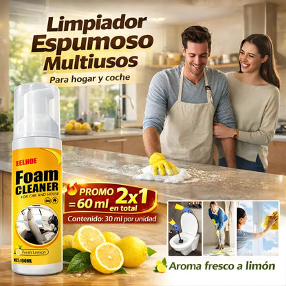Espuma Limpiadora FOAM CLEANER® original - desengrasante potente inmediato - 60ML
