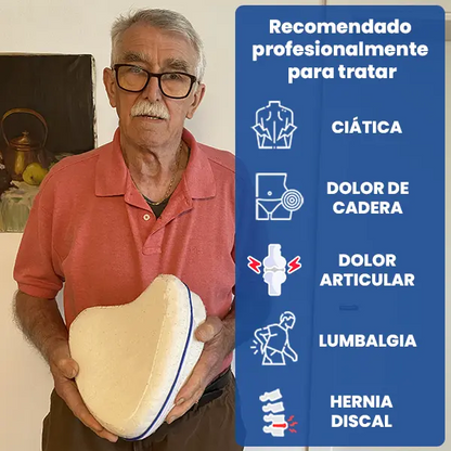 Almohada ortopédica profesional + Espuma viscoelástica premium