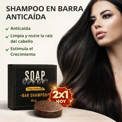 Shampoo en Barra Polygonum Soap Cover -Nutrición Profunda + Control Caída + Oferta 2x1