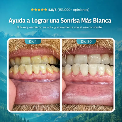 Chicle dental de nueva generación- dientes más brillantes - frescura intensa