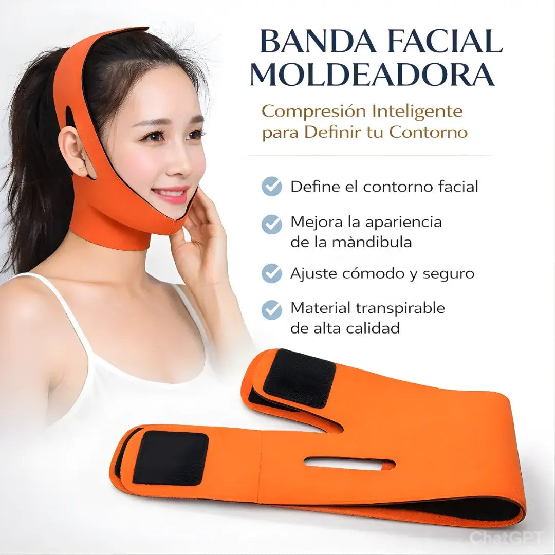 Mascarilla facial reafirmante avanzada - reducción de papada + suaviza arrugas