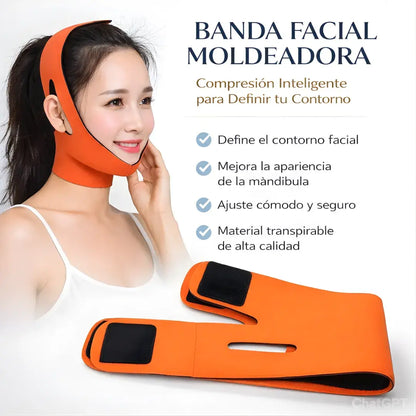 Mascarilla facial reafirmante avanzada - reducción de papada + suaviza arrugas