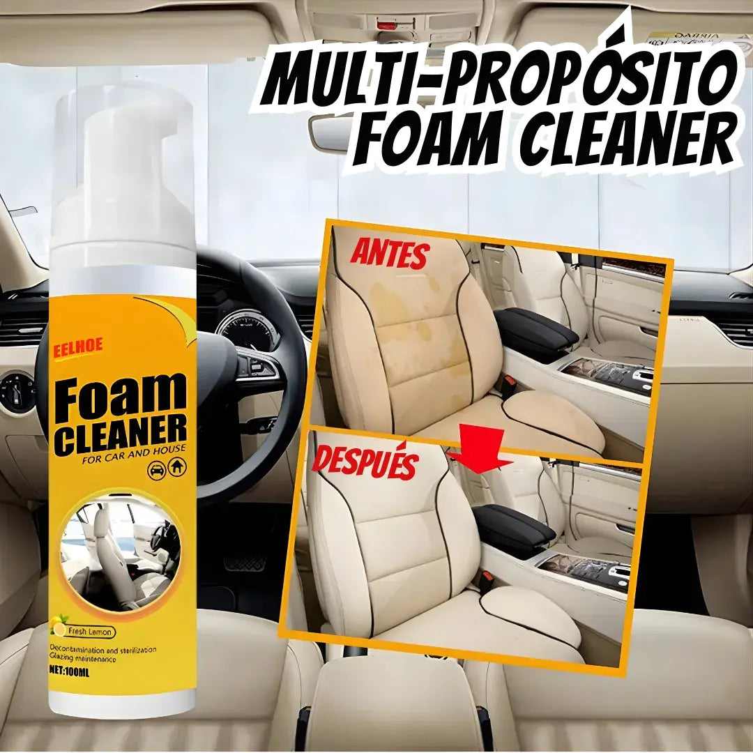 Espuma Limpiadora FOAM CLEANER® original - desengrasante potente inmediato - 60ML