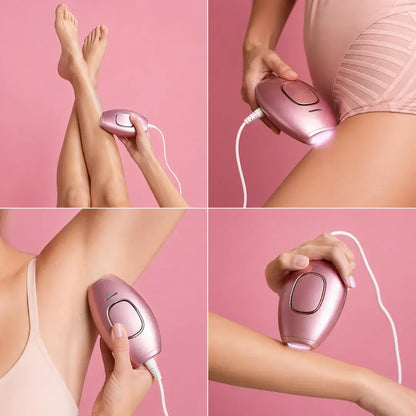 Depiladora Láser Sistema IPL - Multiples accesorios -Tecnología de Grado Clínico