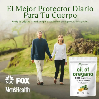 Aceite de orégano Original+ digestión ligera + más energía