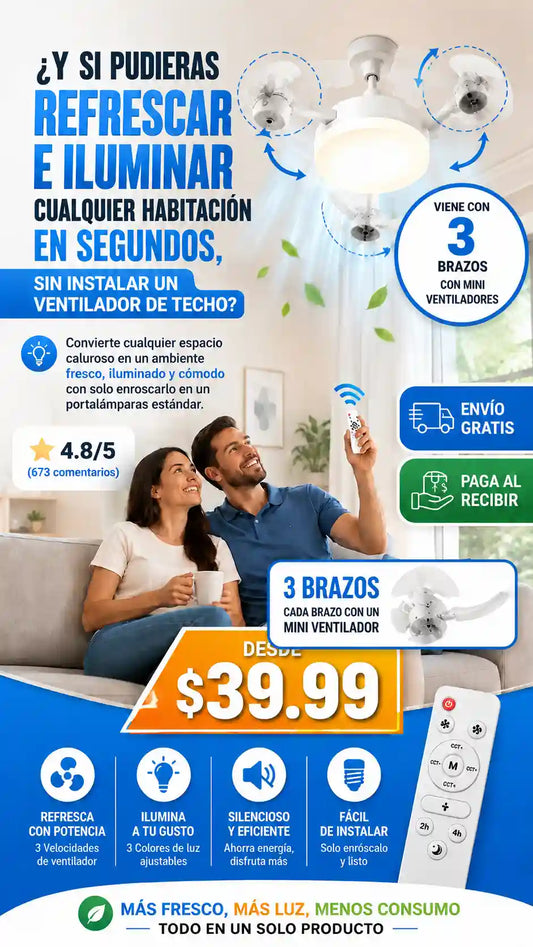 Ventilador 3 aspas