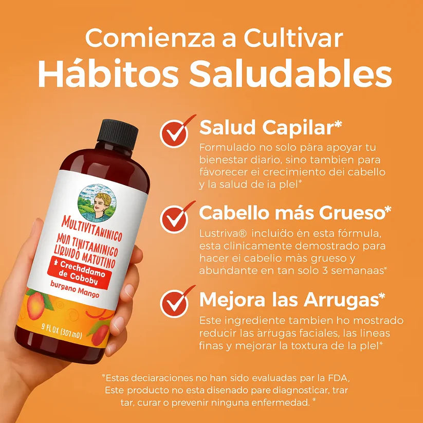 Multivitamínico Capilar Mary Ruth’s – Cabello Fuerte y Saludable