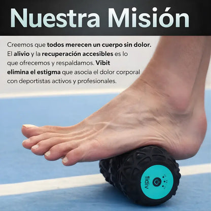 Rodillo terapéutico vibratorio profesional  - alivio muscular focalizado