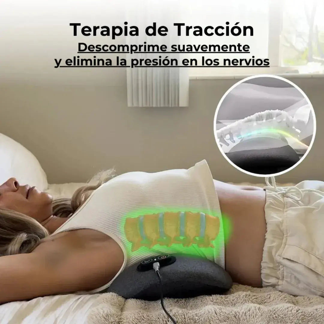 Masajeador Therapie Triple Fusión- Descompresión Clínica de Grado Médico + Calor Infrarrojo