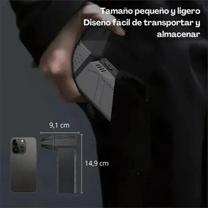 Soplador TurboJet Pro + Boquilla de Precisión | Edición Premium Compacta