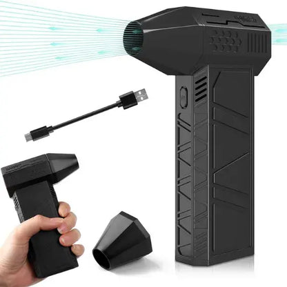 Soplador TurboJet Pro + Boquilla de Precisión | Edición Premium Compacta