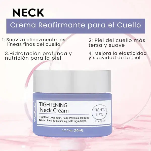 Crema Reafirmante profesional para Cuello y Escote||Fórmula Antiedad