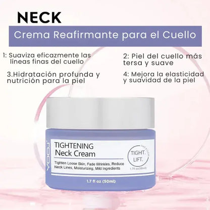 Crema Reafirmante profesional para Cuello y Escote||Fórmula Antiedad