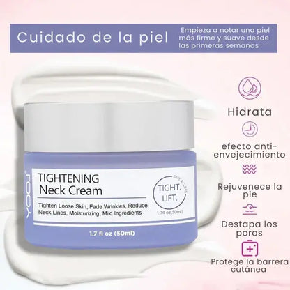 Crema Reafirmante profesional para Cuello y Escote||Fórmula Antiedad