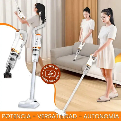 Aspiradora Mágica 3 en 1 con potencia premium + accesorios multifunción
