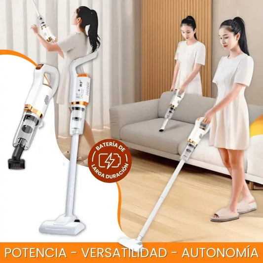 Aspiradora Mágica 3 en 1 con potencia premium + accesorios multifunción