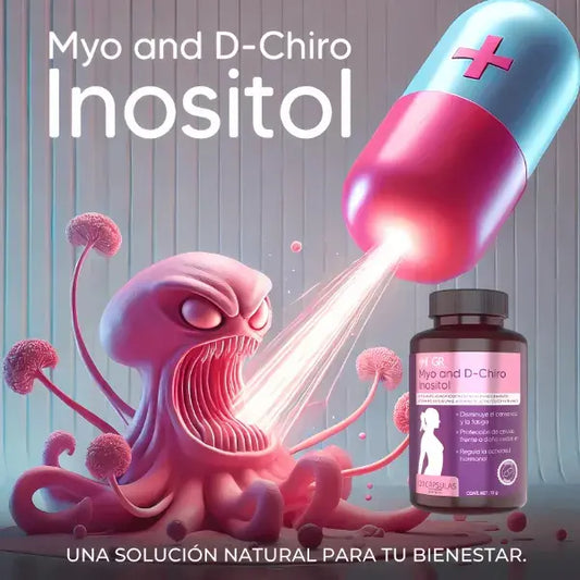Suplemento Premium Inositol + 120 cápsulas con calidad certificada GMP