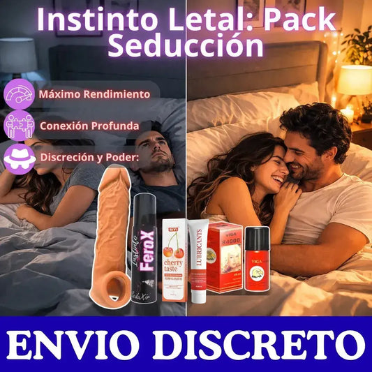 Combo Alpha Master + Extensión Silicona + Viga Spray + Feromonas FeroX + Lubricante