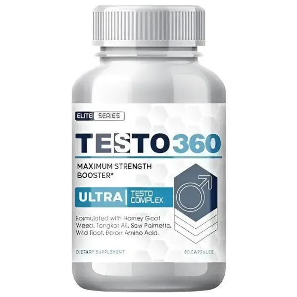 Testo 360 – Suplemento Premium para Hombres| Aumento de Testosterona