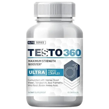 Testo 360 – Suplemento Premium para Hombres| Aumento de Testosterona