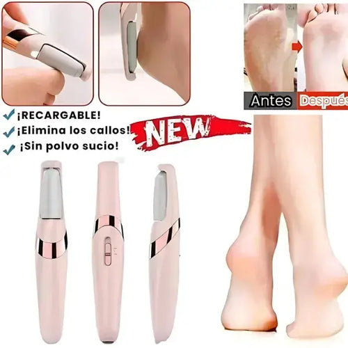 Lijadora de Pies Kanglai – Succión DERMA VAC+ Cabezal Intercambiable +Recarga USB
