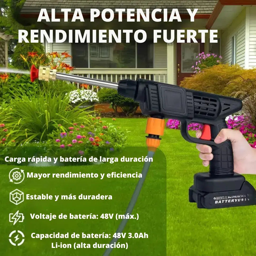 Hidrolavadora con 2 Baterías + Maletín + Kit Premium + Video de uso| Black Friday este mes