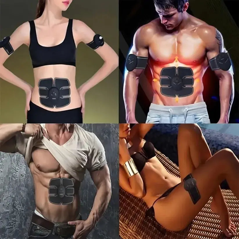 Combo Power Abs Stimulator | Tecnología EMS + 6 modos para tonificar brazos y abdomen