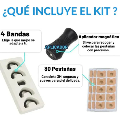 Dilatador Nasal Magnético Ingesta™+4 Bandas Reutilizables +30 Tiras Nasales